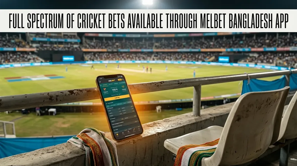Cricket scoreboard showing live match data and betting options